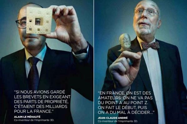 L’impression 3D : une invention française abandonnée par la France